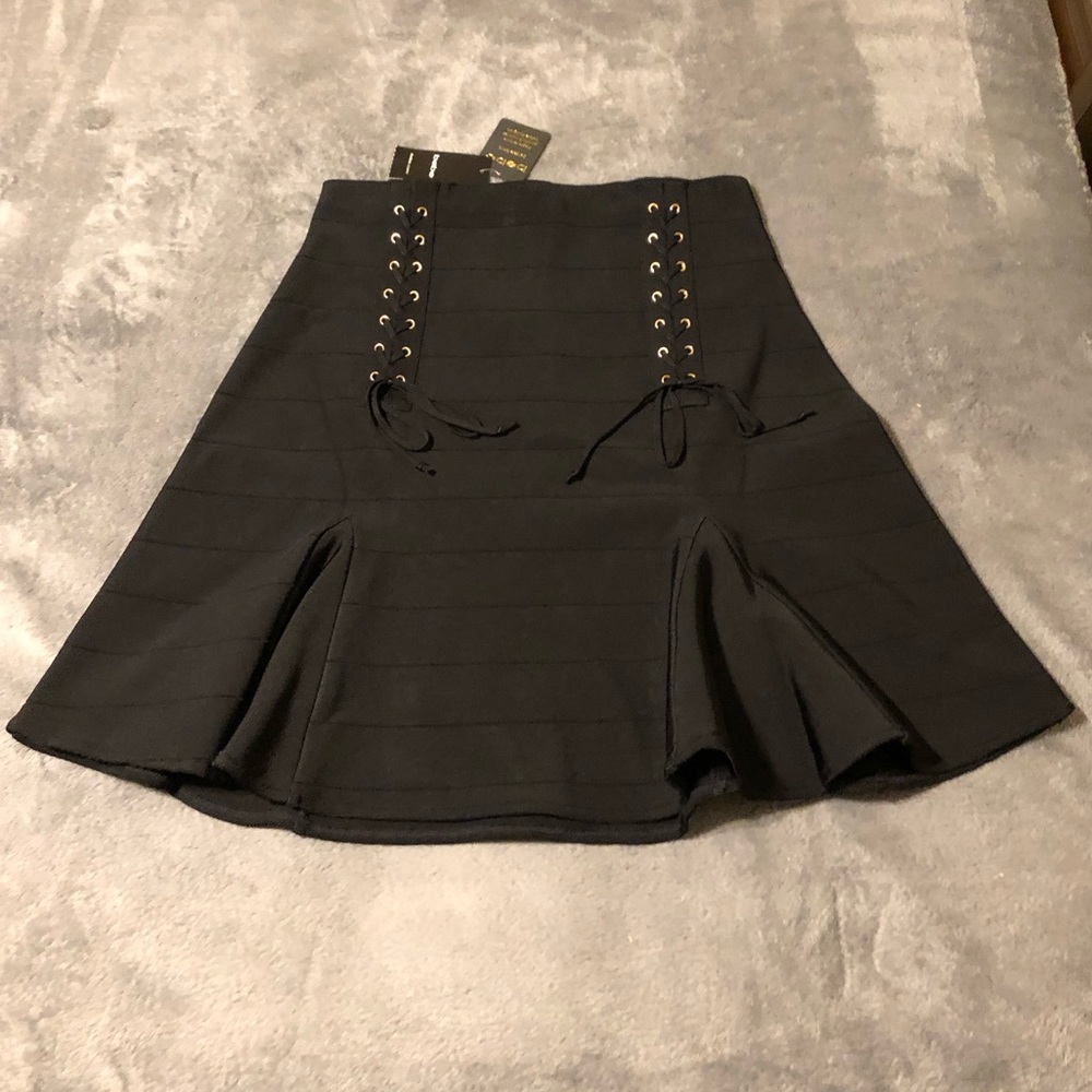 Bebe Victoria Bandage Corset Skirt